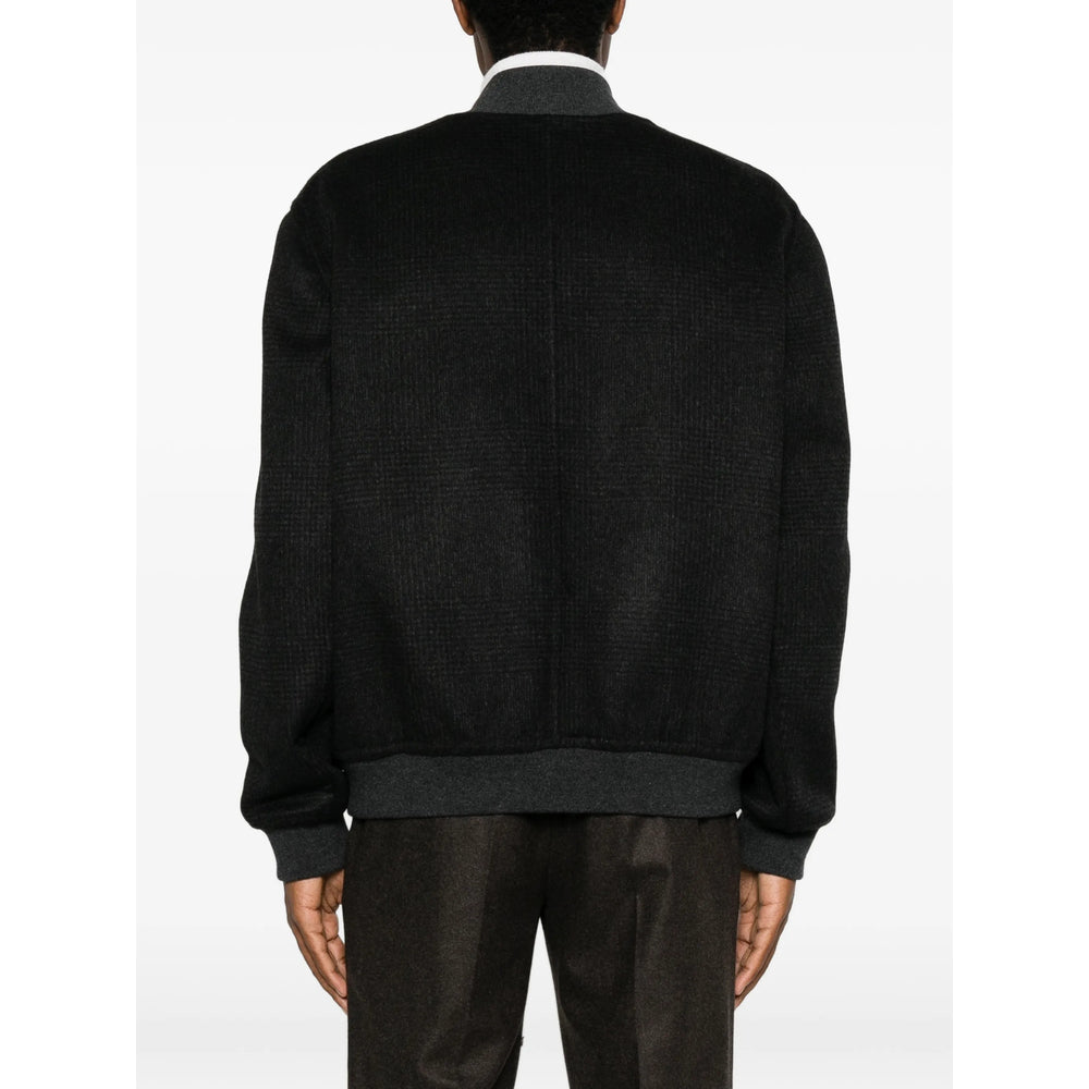 Brunello Cucinelli Black Jackets - Bomber Jackets Men BRUNELLO CUCINELLI