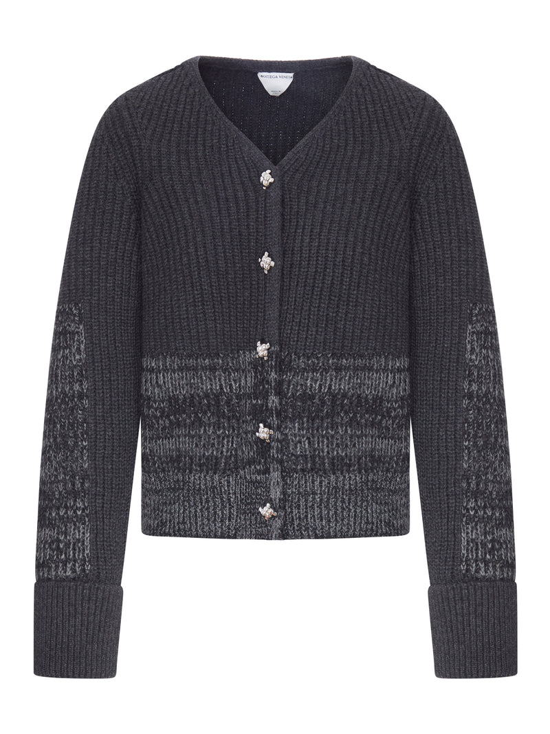 Bottega Veneta Women Knit Cardigan With Jewel Buttons BOTTEGA VENETA