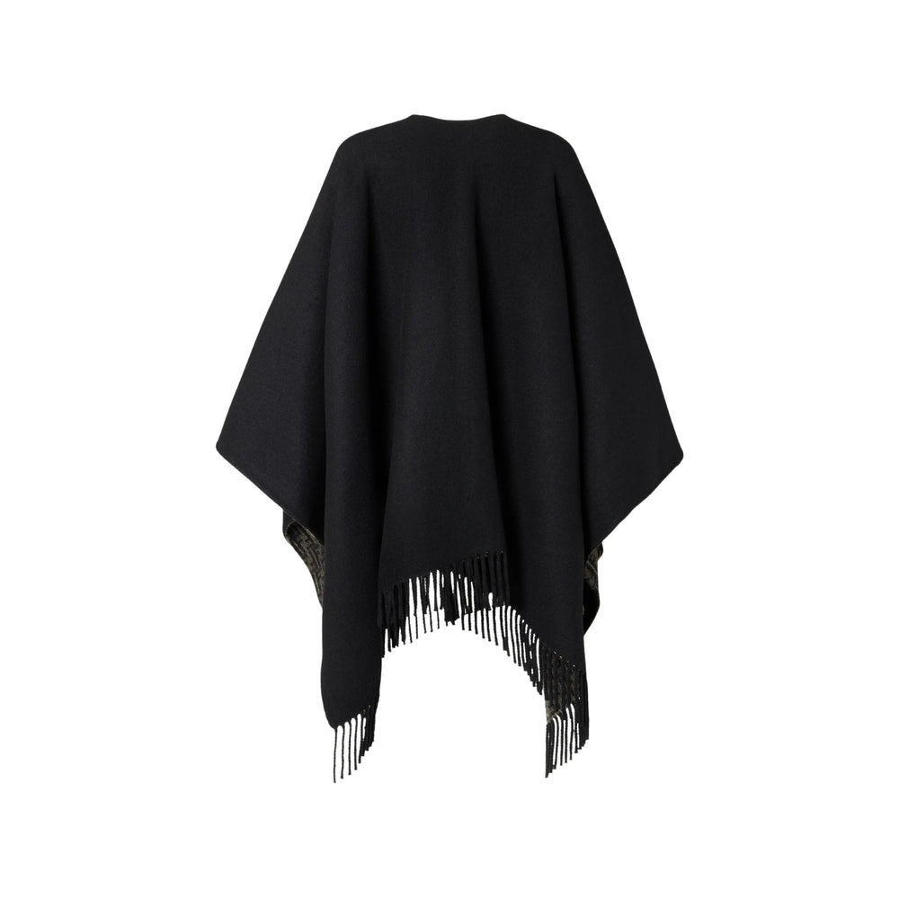 Fendi Black Coats - Capes Women FENDI