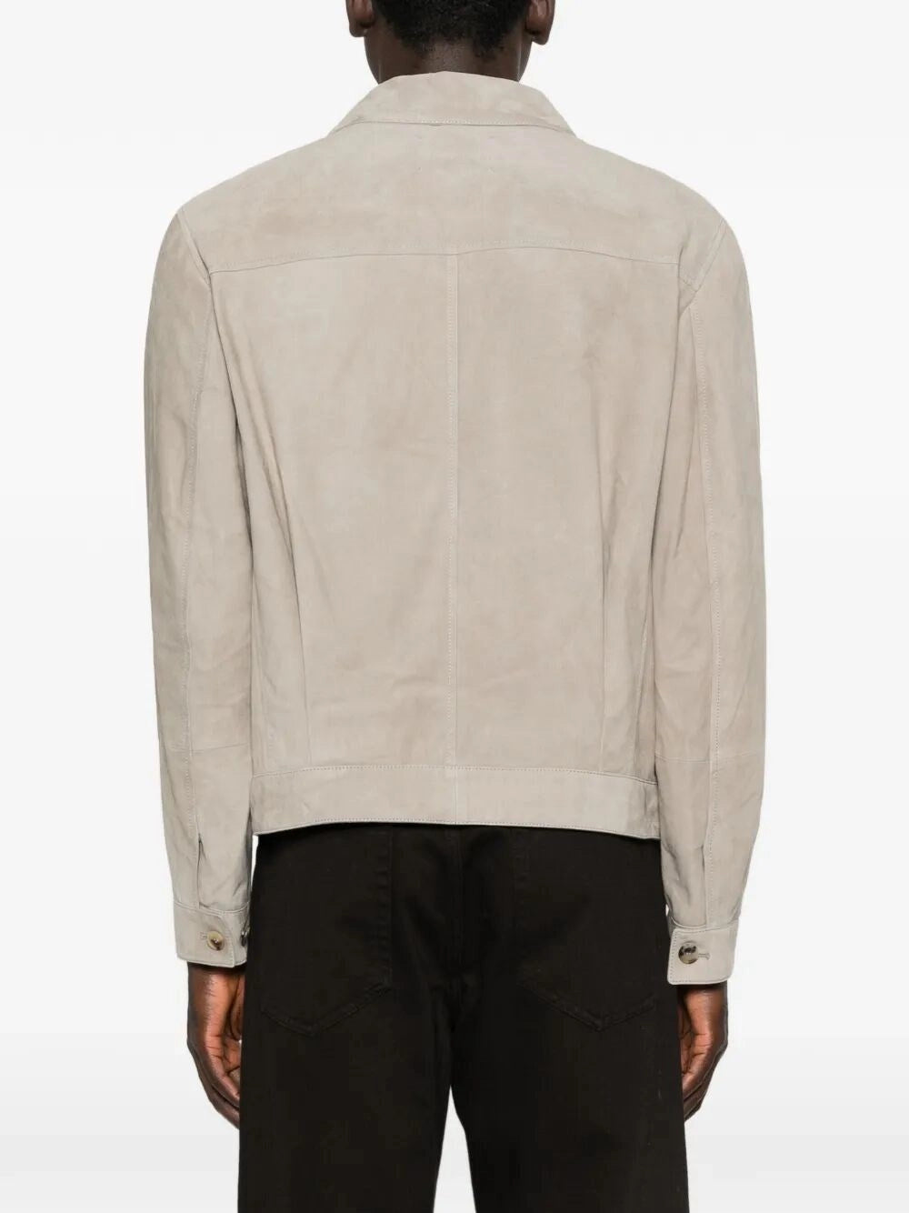 Brunello Cucinelli Men Leather Jacket BRUNELLO CUCINELLI