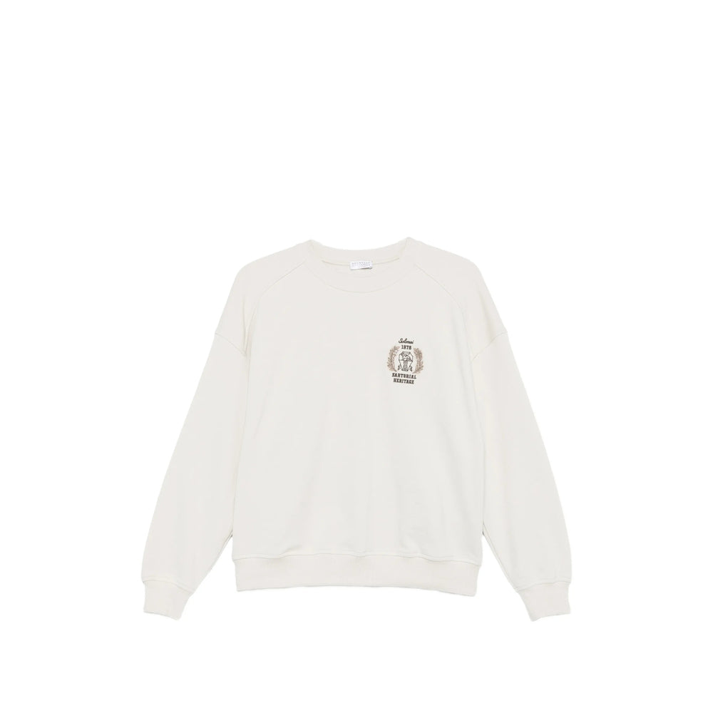 Brunello Cucinelli Neutrals Tops - Sweatshirts Women BRUNELLO CUCINELLI