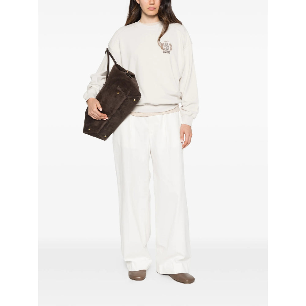 Brunello Cucinelli Neutrals Tops - Sweatshirts Women BRUNELLO CUCINELLI