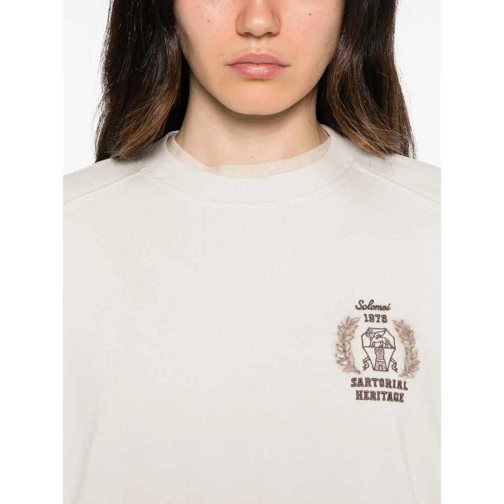 Brunello Cucinelli Neutrals Tops - Sweatshirts Women BRUNELLO CUCINELLI