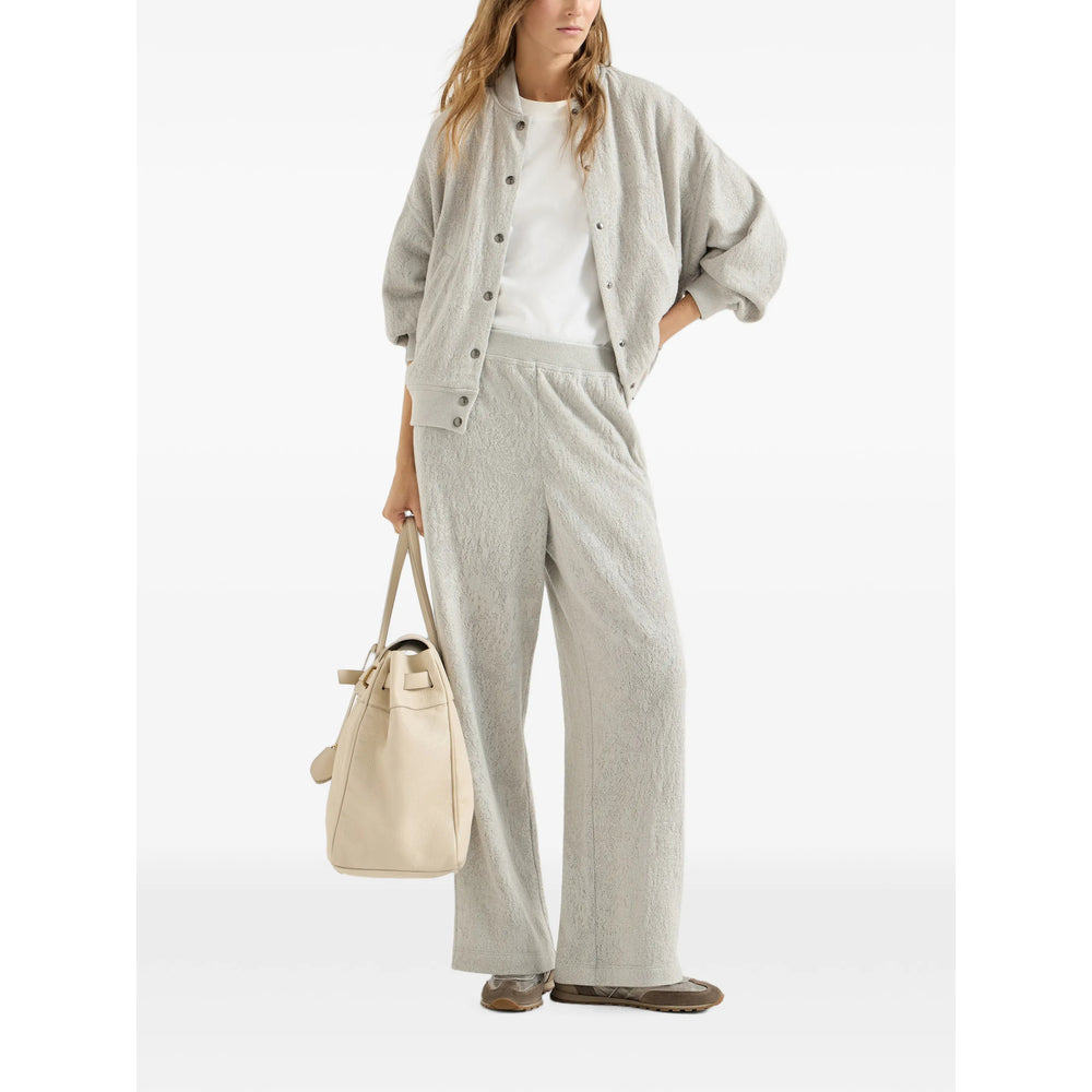 Brunello Cucinelli Grey Tops - Sweatshirts Women BRUNELLO CUCINELLI
