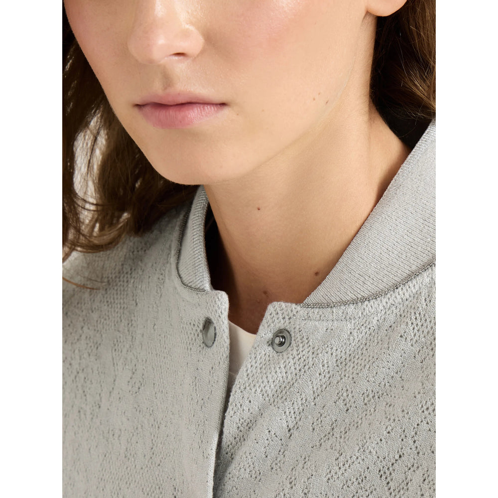 Brunello Cucinelli Grey Tops - Sweatshirts Women BRUNELLO CUCINELLI