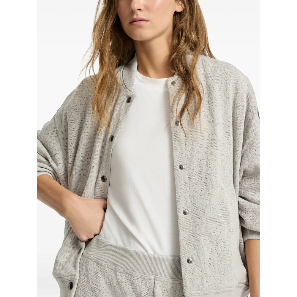 Brunello Cucinelli Grey Tops - Sweatshirts Women BRUNELLO CUCINELLI
