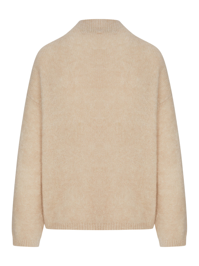 Forte Forte Women Alpaca Blend Sweater With High Neck FORTE FORTE
