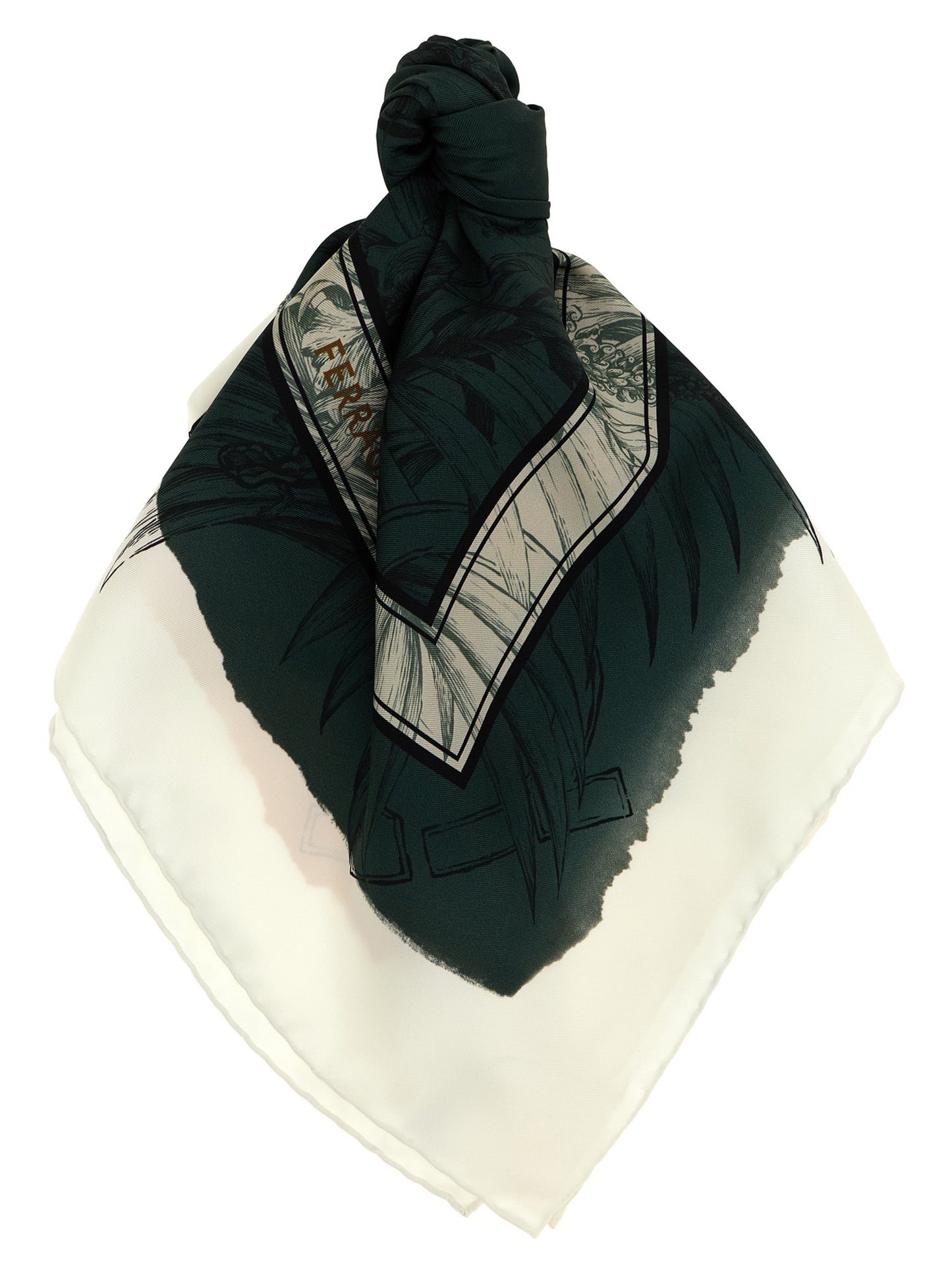 Ferragamo Women 'Gravure' Print Scarf