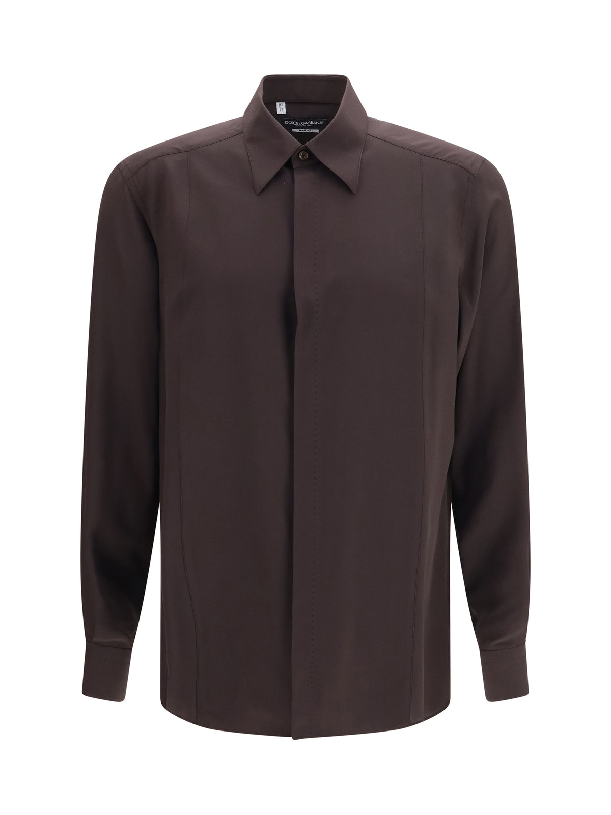 Dolce & Gabbana Men Martini Crêpe De Chine Shirt DOLCE & GABBANA