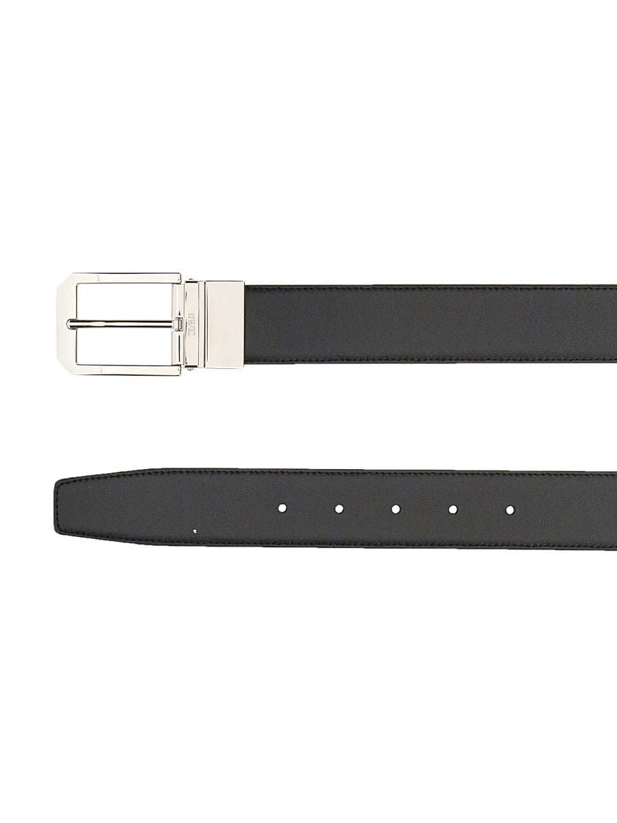 Zegna Men Cintura Reversibile ZEGNA