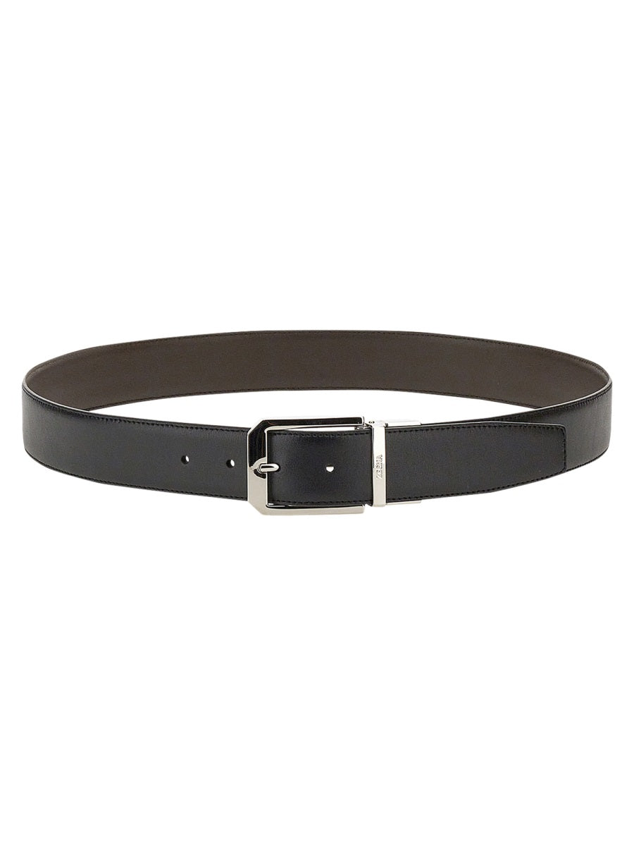 Zegna Men Cintura Reversibile ZEGNA
