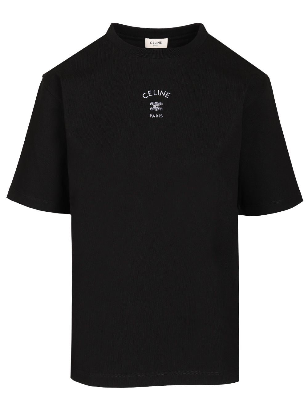 Celine Women Cotton Jersey T-Shirt CELINE