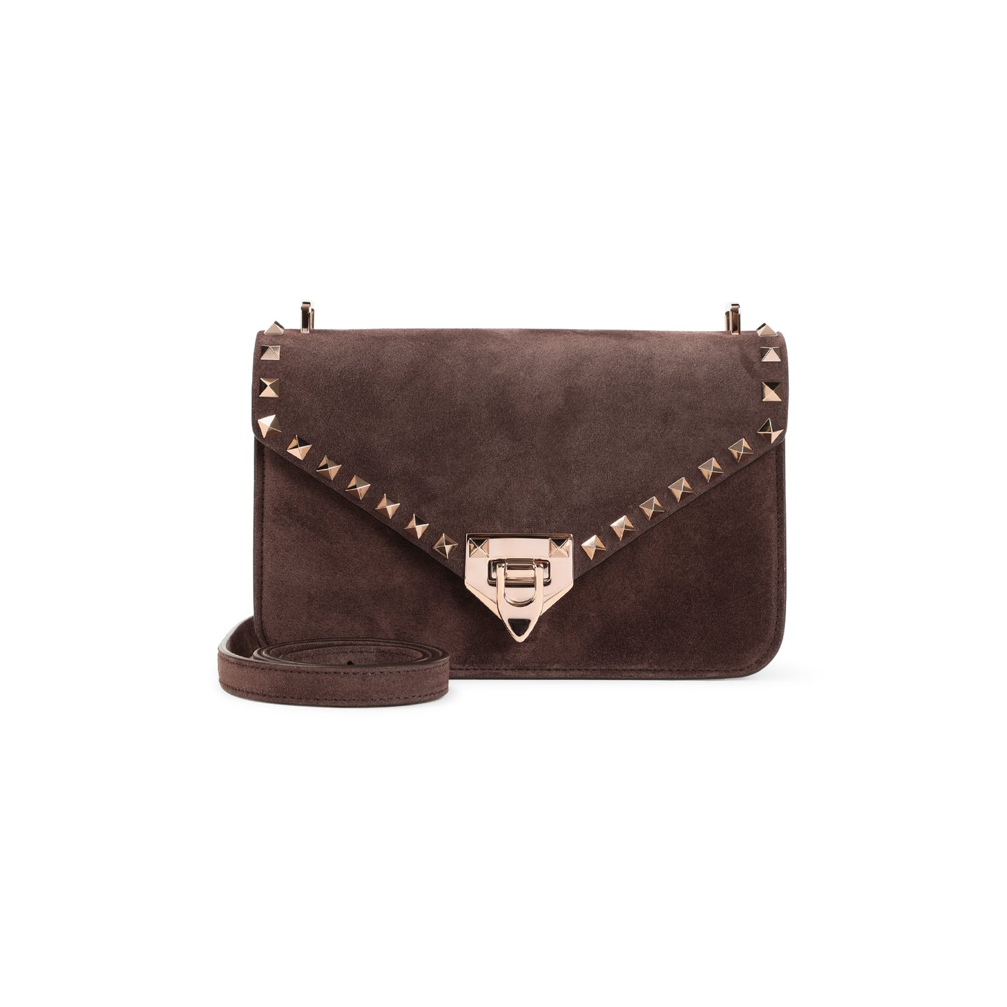 Valentino Garavani Rockstud Suede Small Shoulder Bag Women VALENTINO GARAVANI