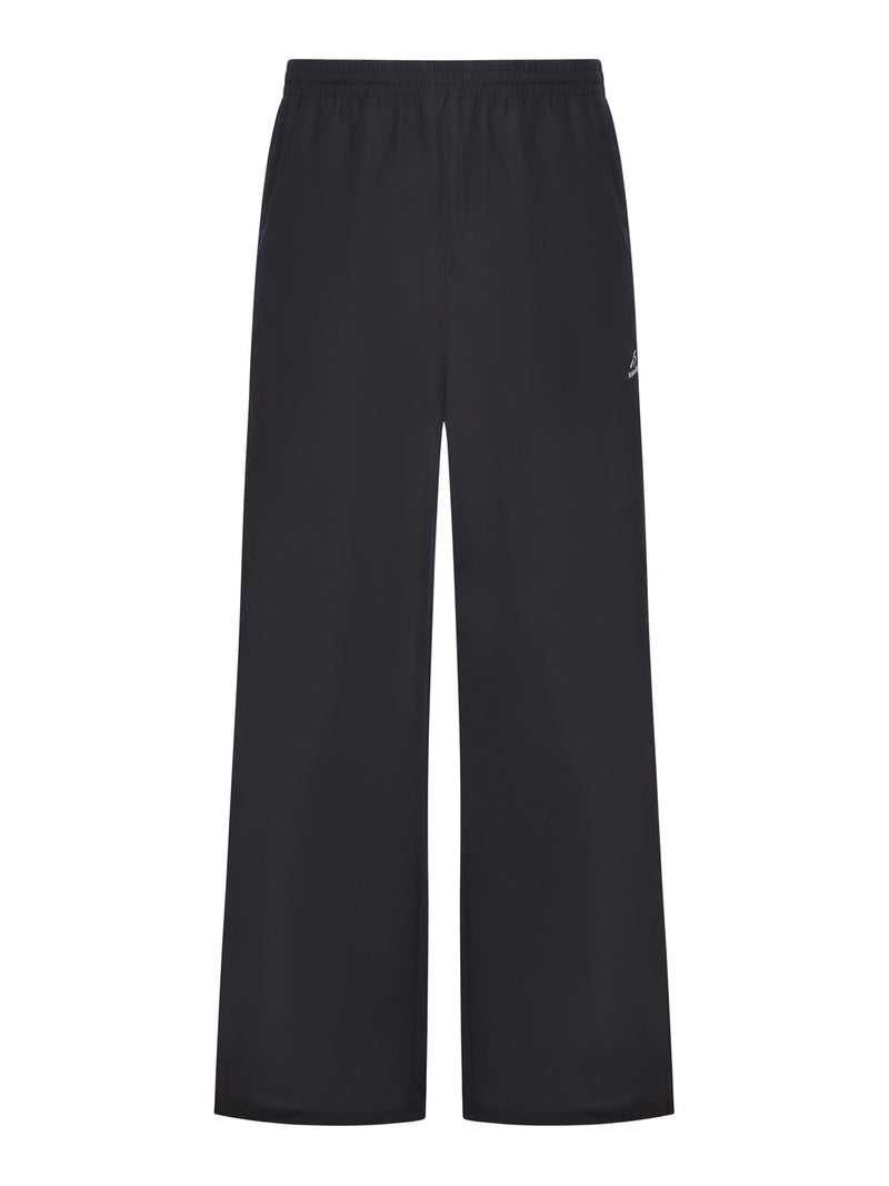 Balenciaga Men Black Technical Cotton Poplin Tracksuit Trousers BALENCIAGA