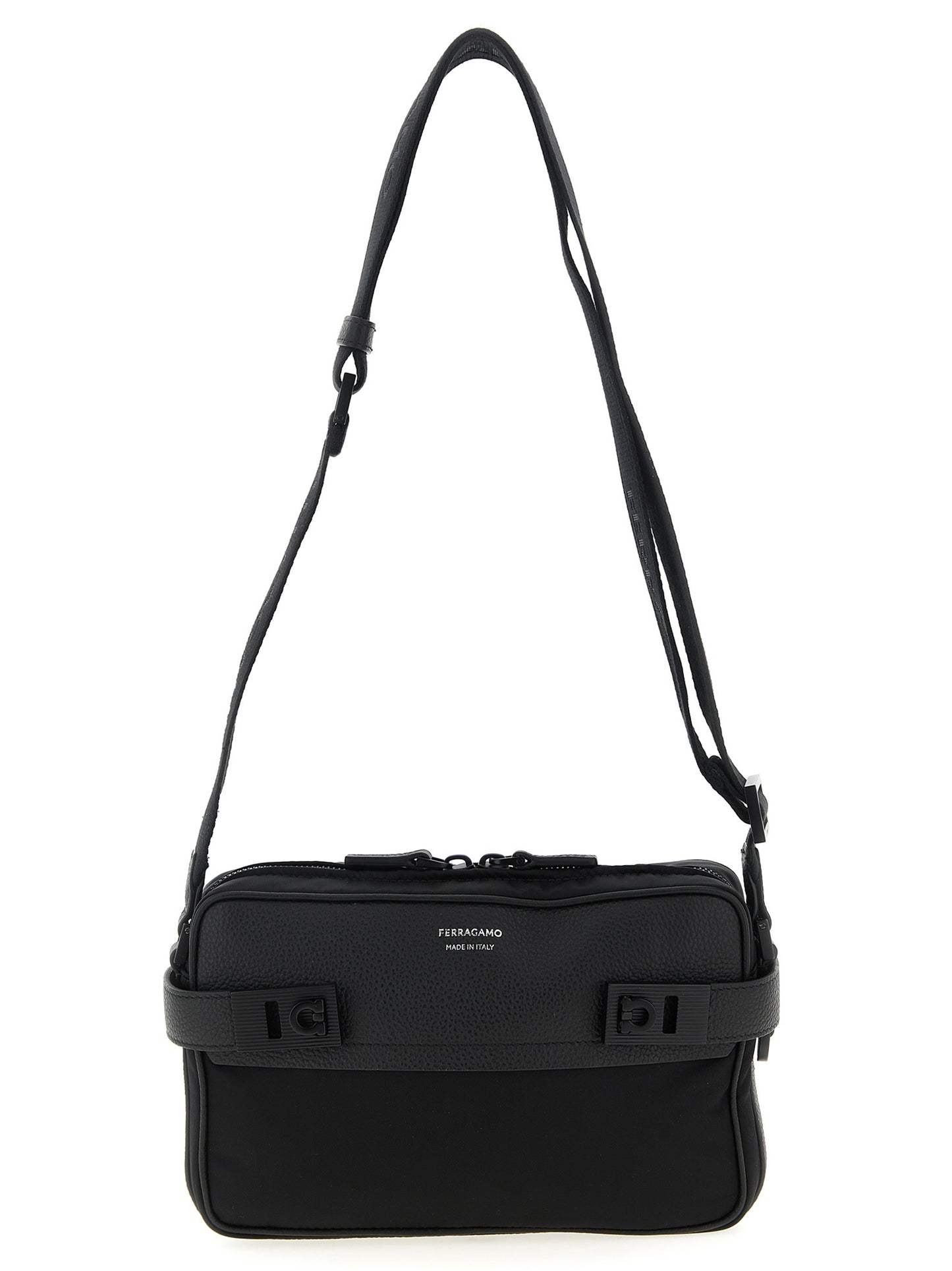 Ferragamo Men 'Twins Nylon' Crossbody Bag FERRAGAMO