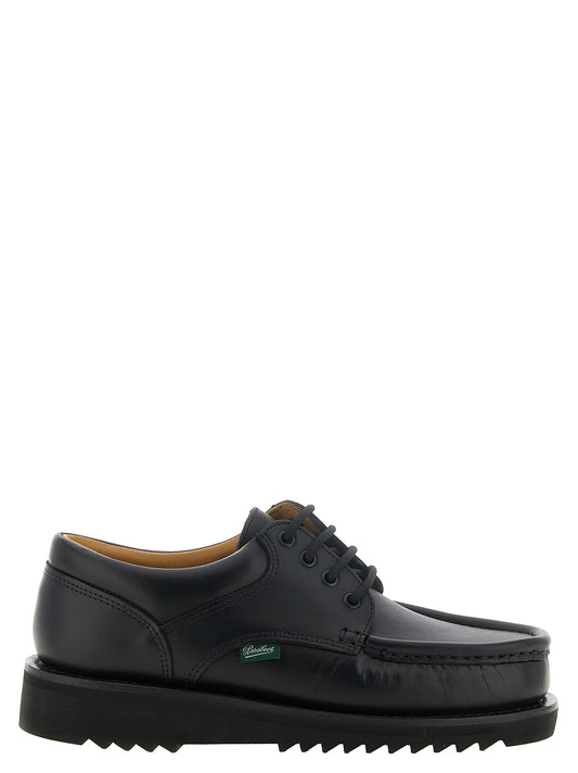 Paraboot Men Black 'Thiers' Lace-Up Shoes PARABOOT