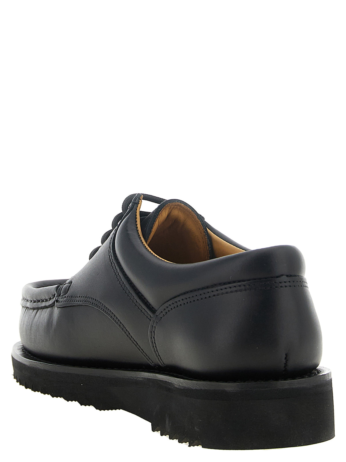Paraboot Men Black 'Thiers' Lace-Up Shoes PARABOOT
