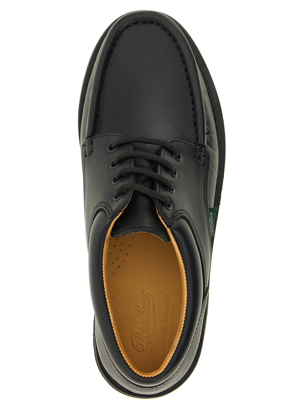 Paraboot Men Black 'Thiers' Lace-Up Shoes PARABOOT