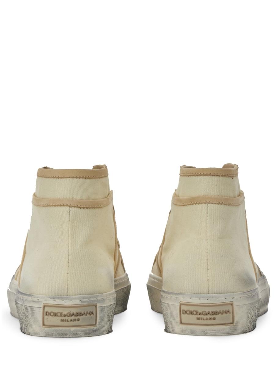 Dolce & Gabbana Men Dolce & Gabbana Men Vintage Mid Top Sneaker DOLCE & GABBANA