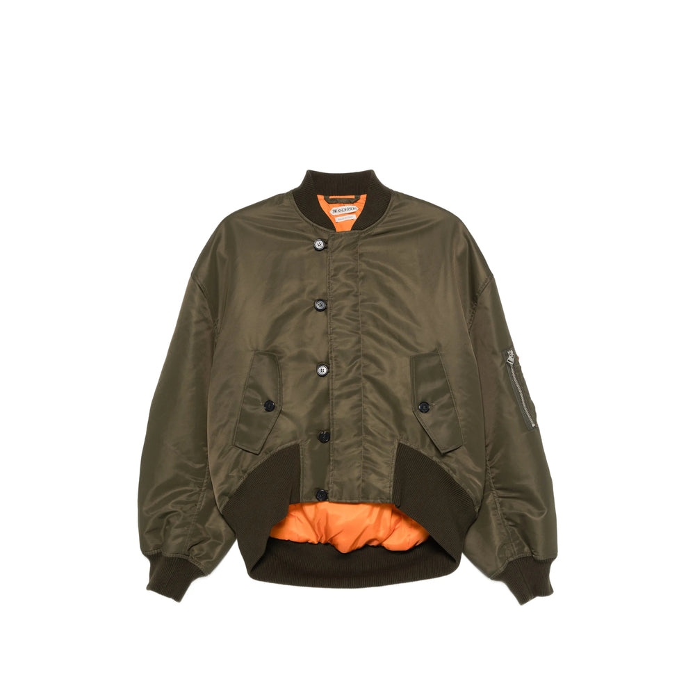 Jw Anderson Green Jackets - Bomber Jackets Women J.W. ANDERSON