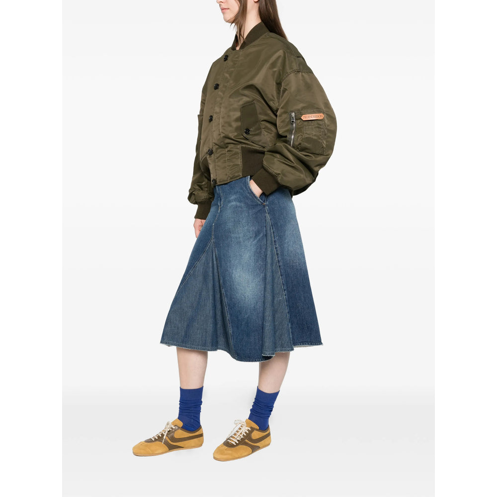 Jw Anderson Green Jackets - Bomber Jackets Women J.W. ANDERSON