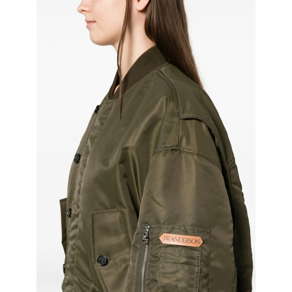 Jw Anderson Green Jackets - Bomber Jackets Women J.W. ANDERSON