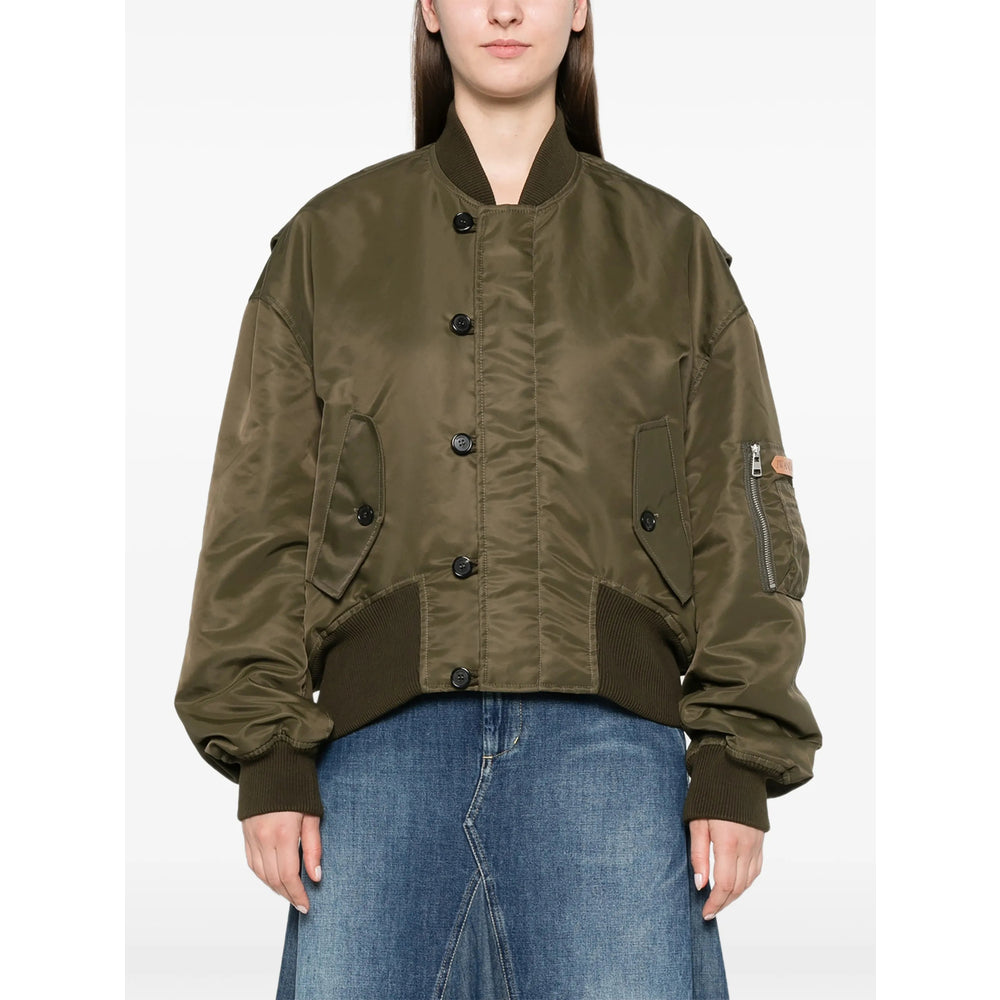Jw Anderson Green Jackets - Bomber Jackets Women J.W. ANDERSON