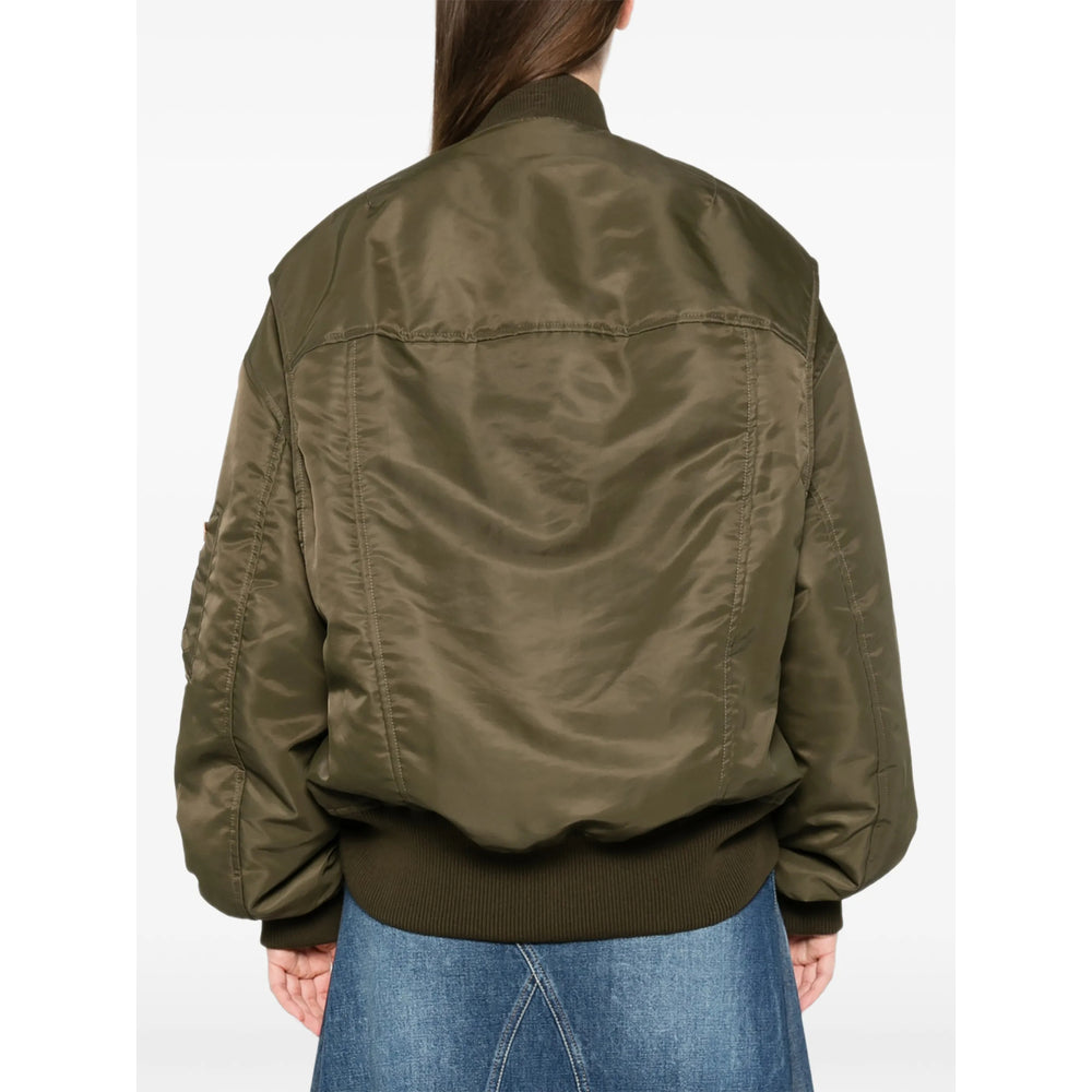 Jw Anderson Green Jackets - Bomber Jackets Women J.W. ANDERSON