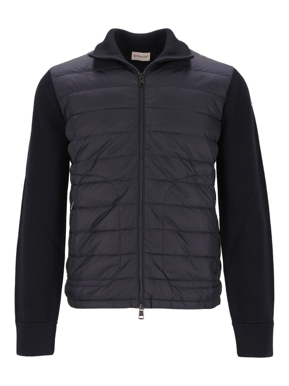 Moncler Men Quilted Jacket With Zip MONCLER