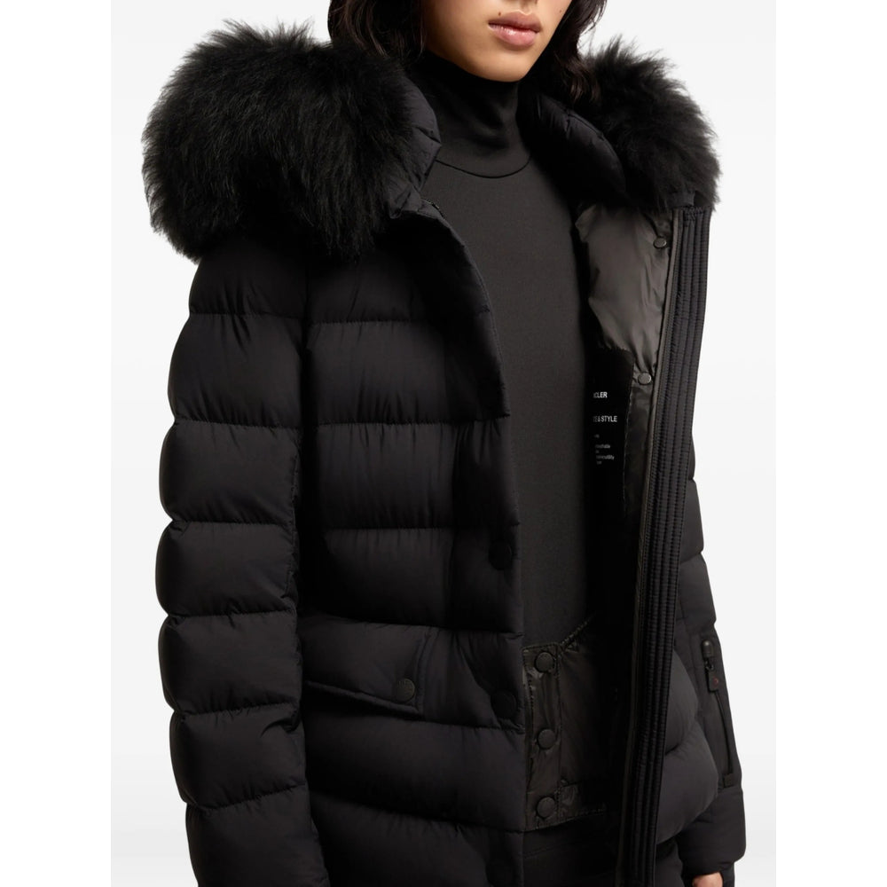 Moncler Grenoble Black Skiwear - Ski Jackets Women MONCLER GRENOBLE