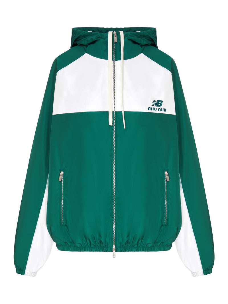 Miu Miu Women New Balance X Miu Miu Technical Poplin Windbreaker Featuring Coco Gauff MIU MIU