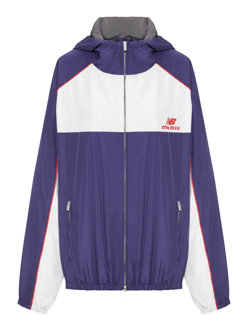 Miu Miu Women New Balance X Miu Miu Technical Poplin Windbreaker Featuring Coco Gauff MIU MIU