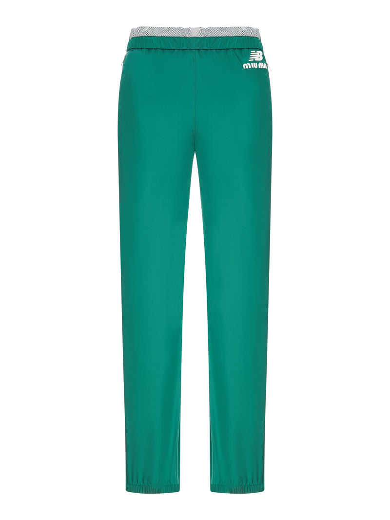 Miu Miu Women New Balance X Miu Miu Technical Poplin Trousers Featuring Coco Gauff MIU MIU