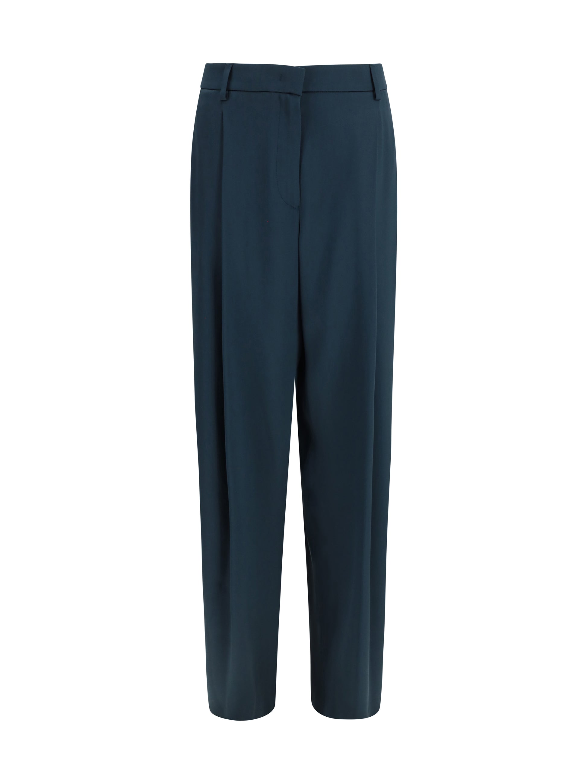 Giorgio Armani Women Pleated Silk Pants GIORGIO ARMANI