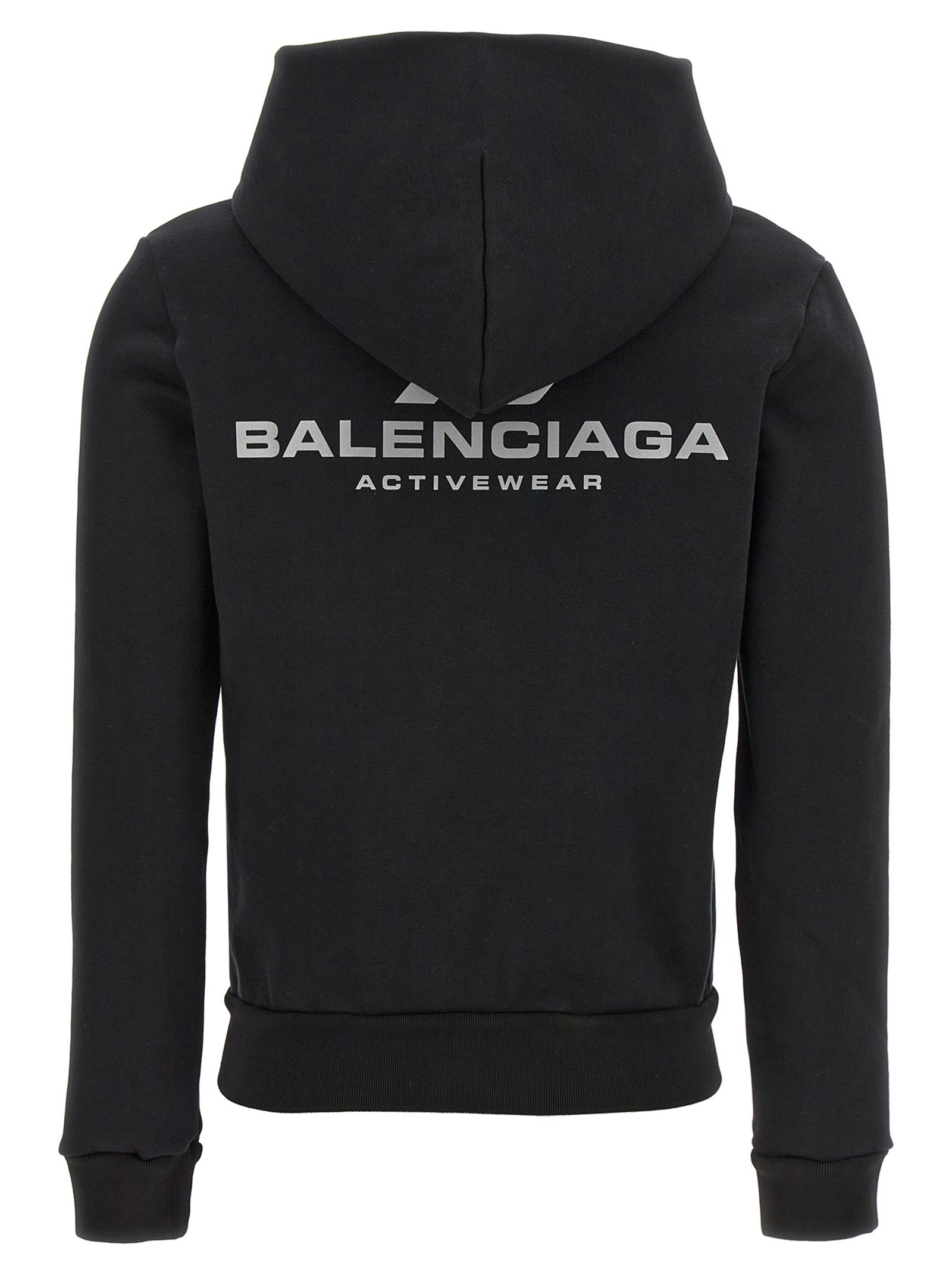 Balenciaga Women Logo Print Hoodie BALENCIAGA