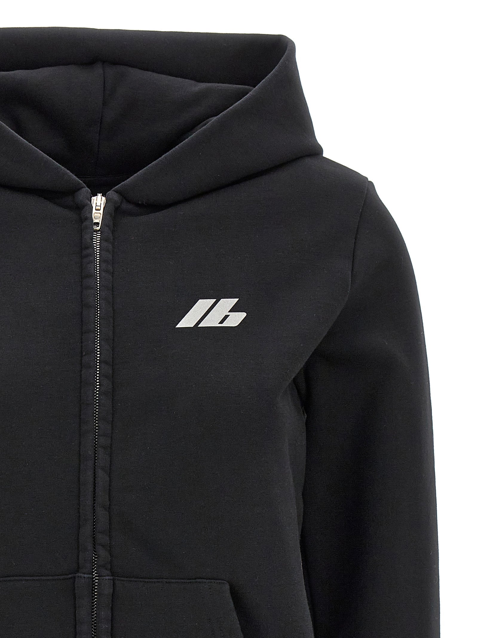 Balenciaga Women Logo Print Hoodie BALENCIAGA