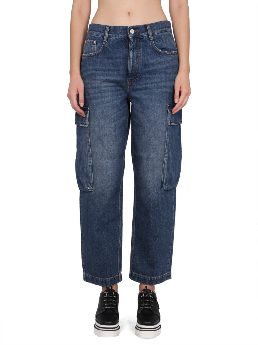 Stella Mccartney Women Cargo Jeans STELLA MCCARTNEY