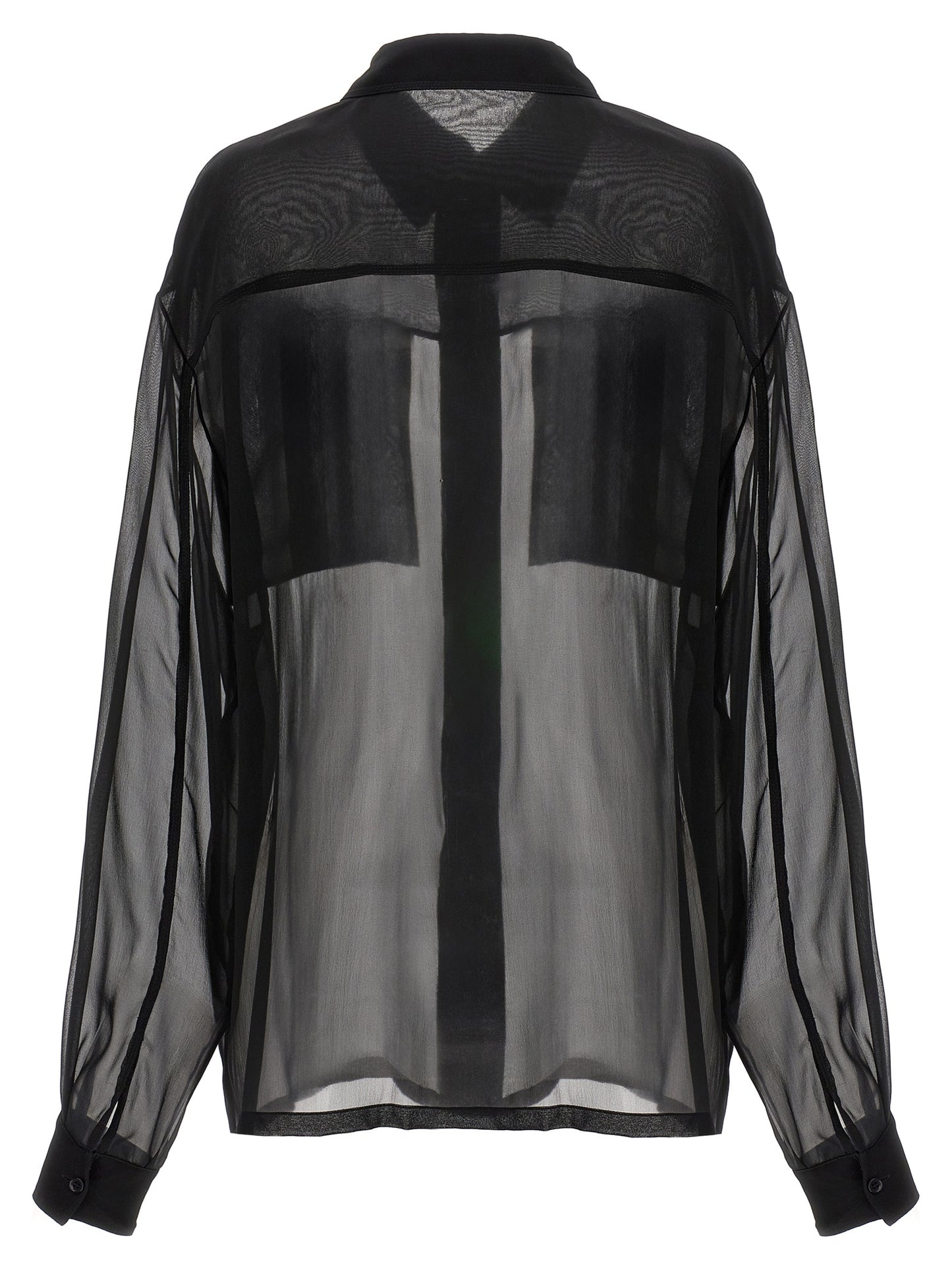 Saint Laurent Women Silk Muslin Shirt SAINT LAURENT