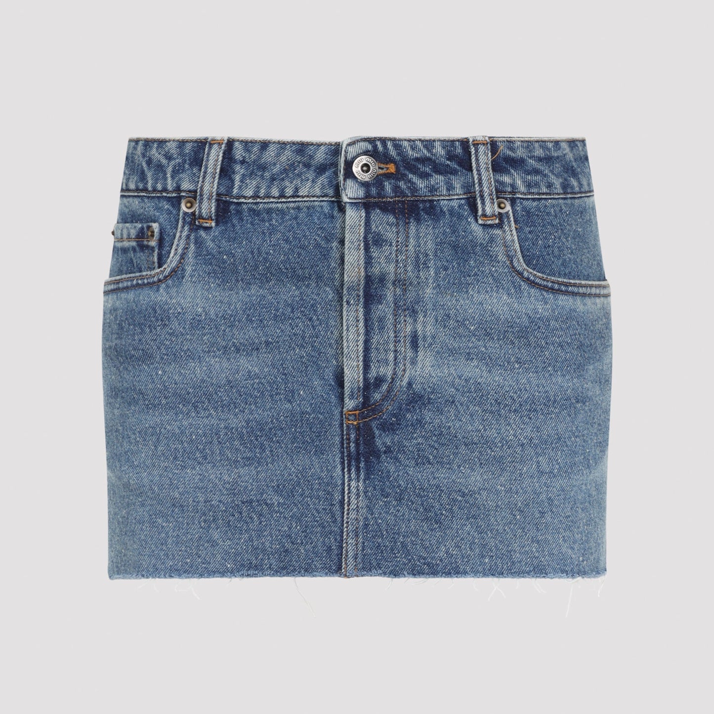 Miu Miu Denim Skirt Women MIU MIU