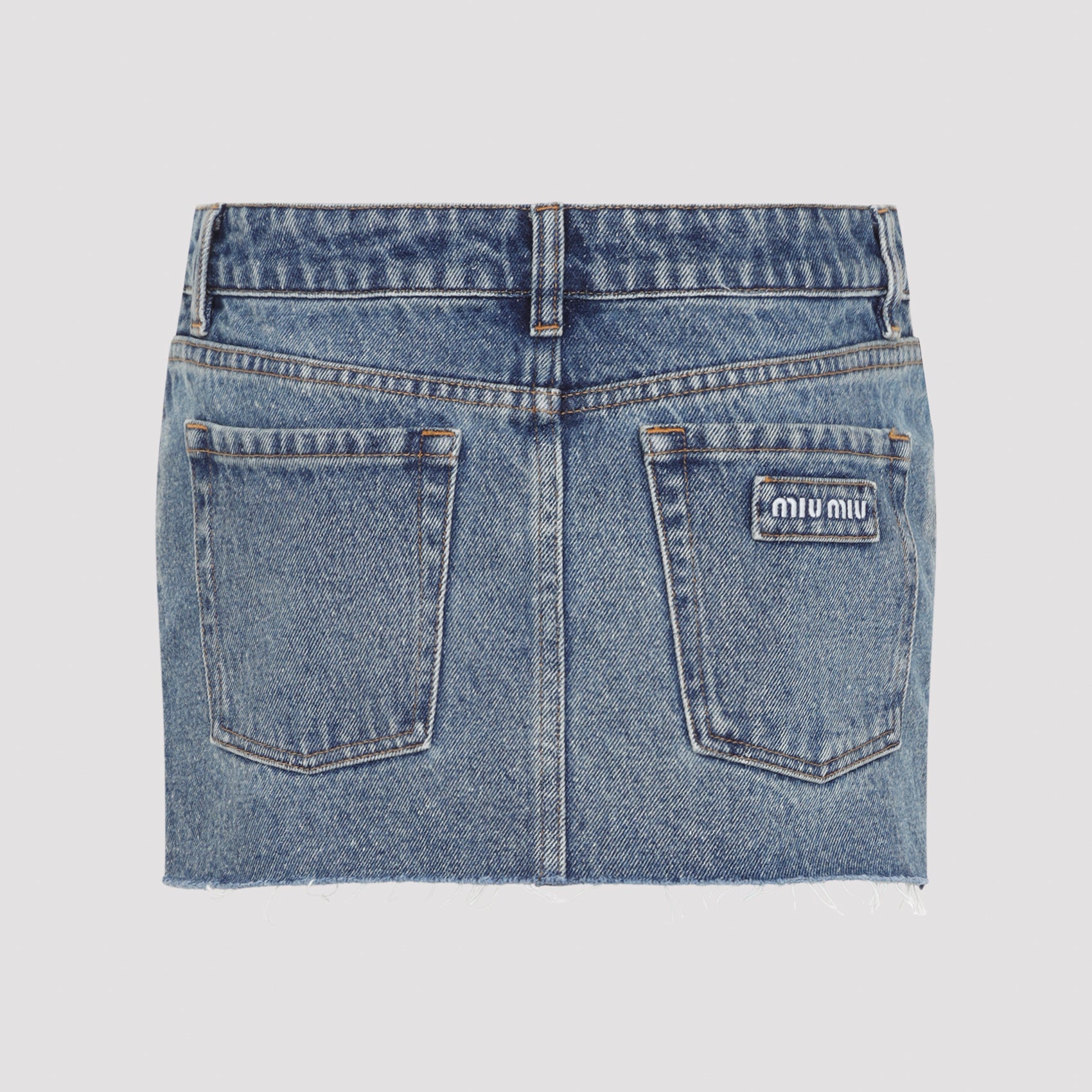 Miu Miu Denim Skirt Women MIU MIU