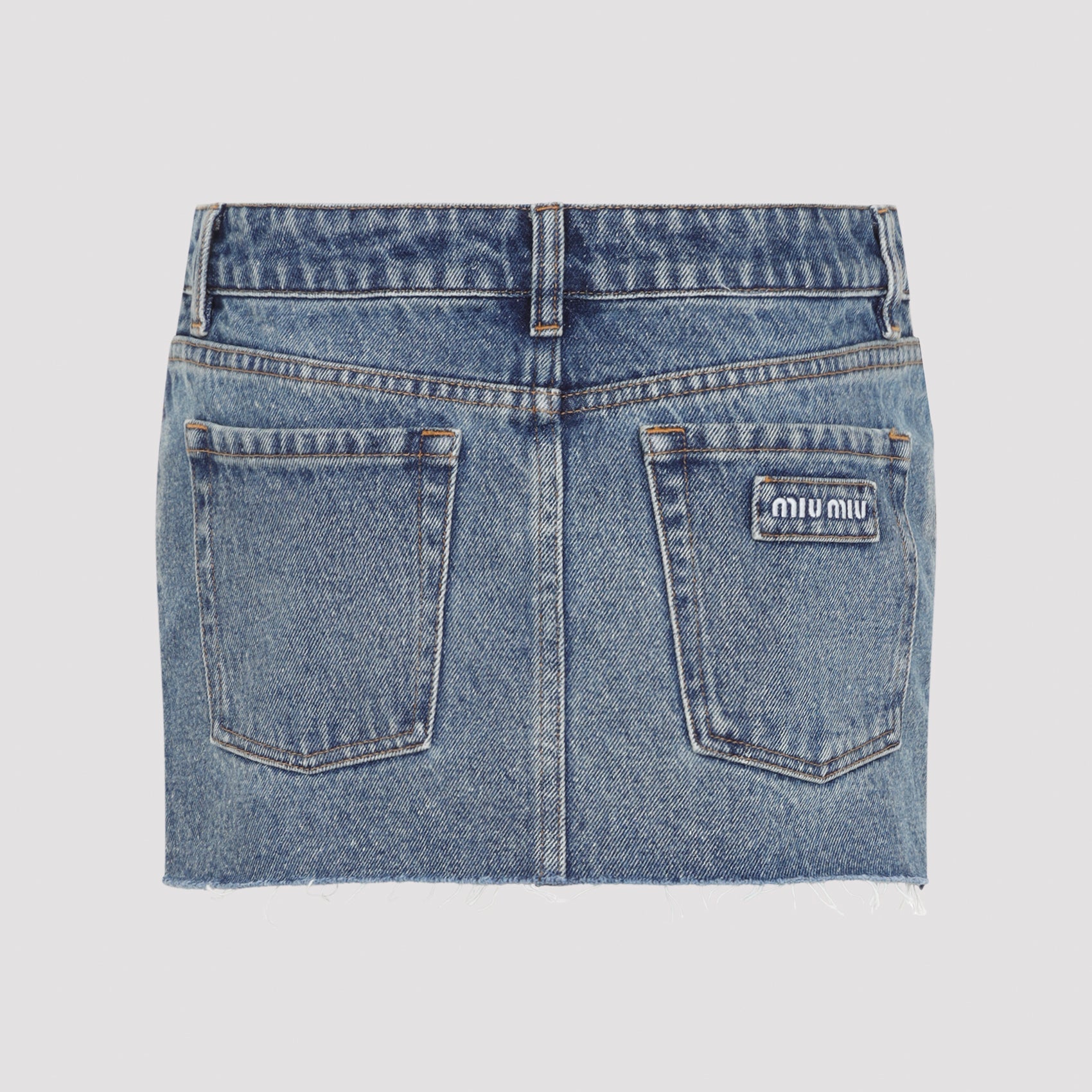 Miu Miu Denim Skirt Women MIU MIU