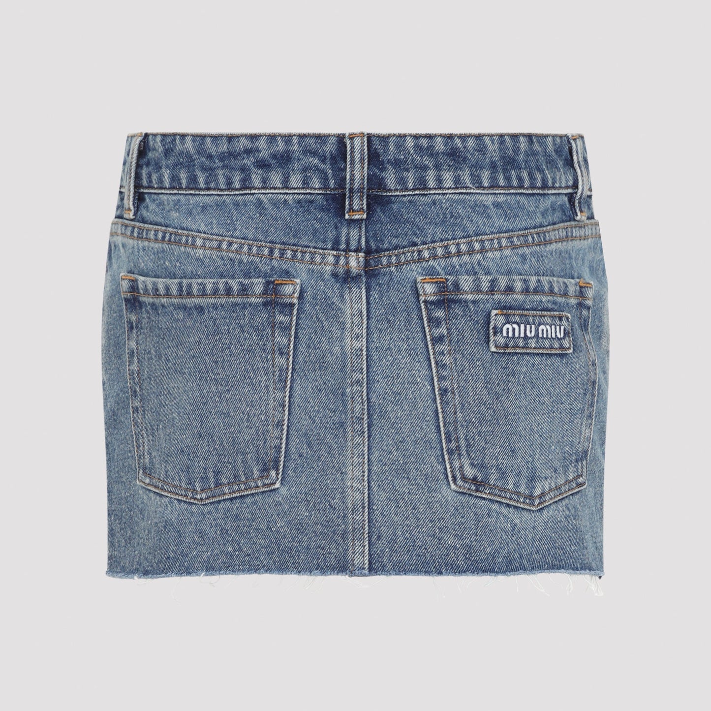 Miu Miu Denim Skirt Women MIU MIU