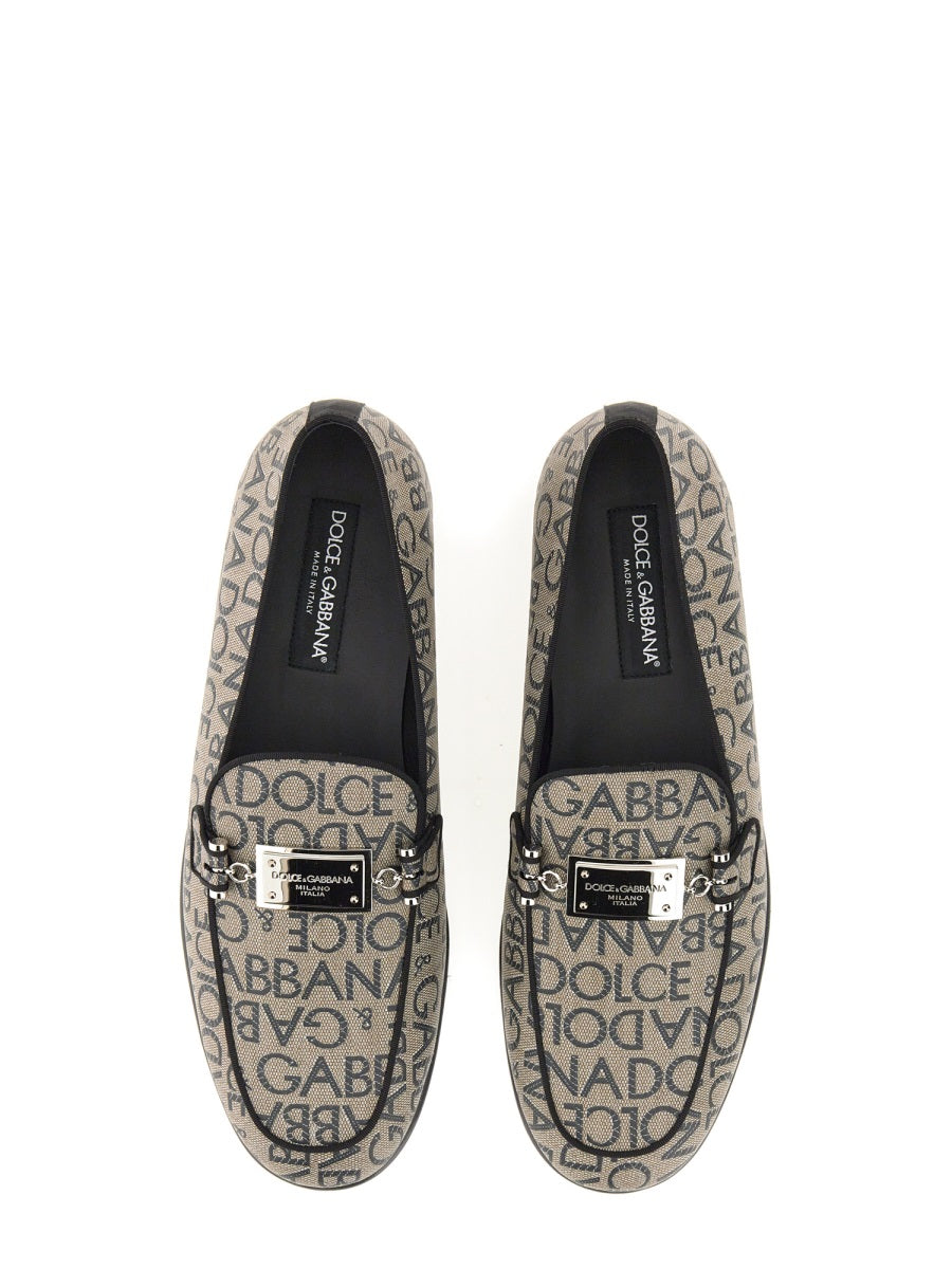 Dolce & Gabbana Men Jacquard Slipper DOLCE & GABBANA