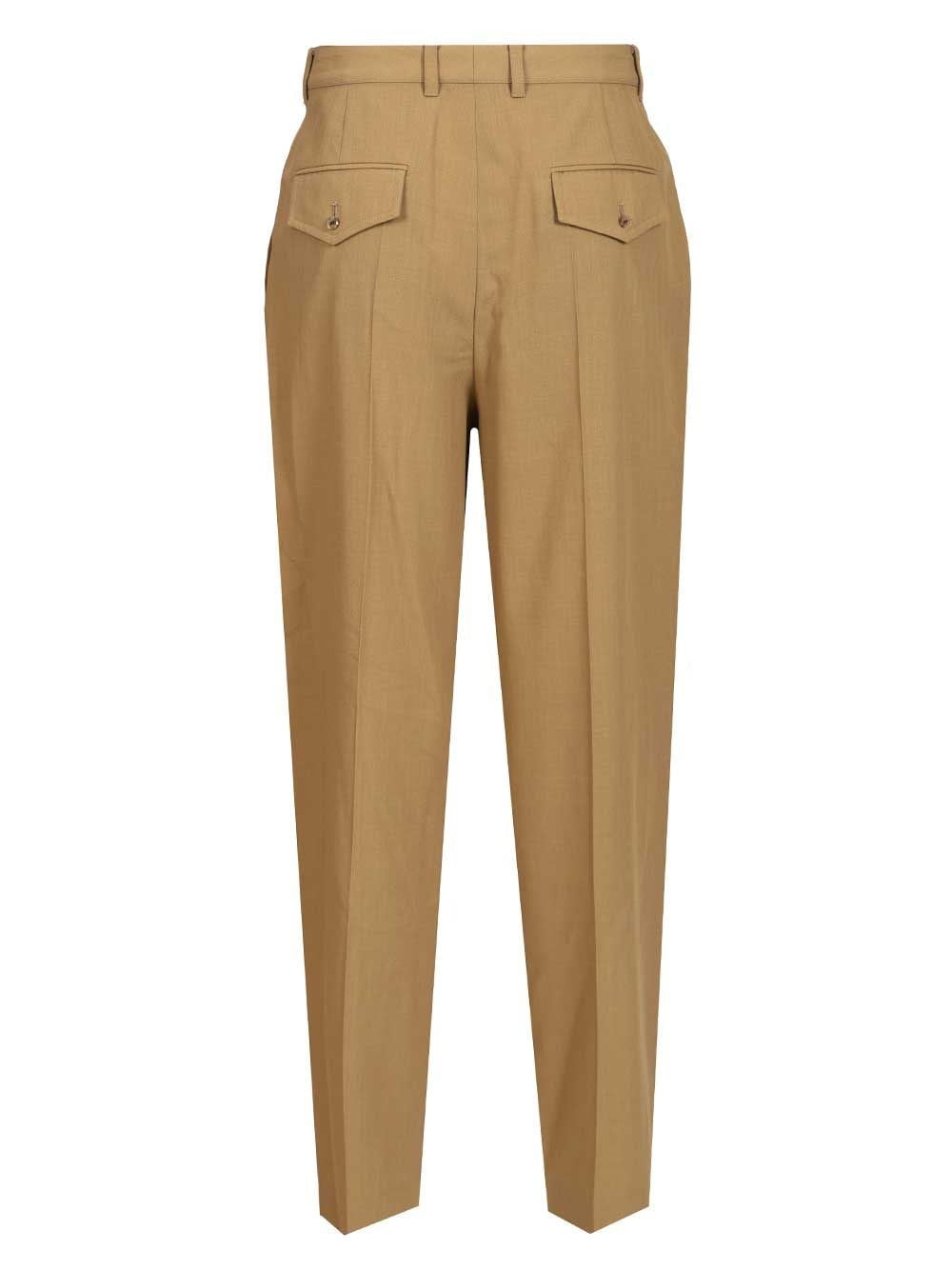 Celine Women "Montauk" Wool Trousers CELINE