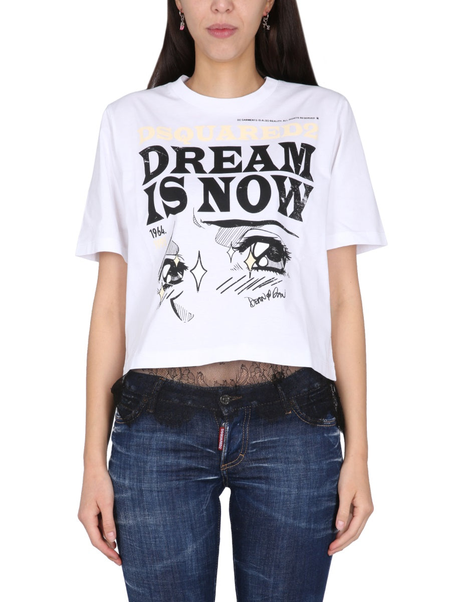 Dsquared Women T-Shirt With Logo DSQUARED2
