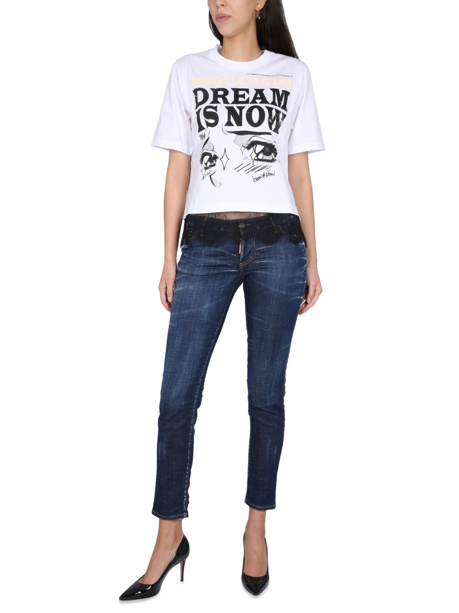 Dsquared Women T-Shirt With Logo DSQUARED2