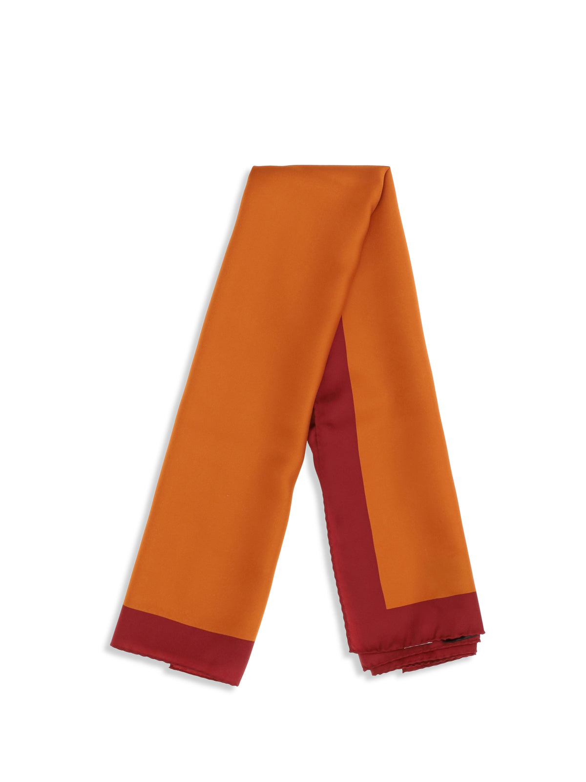 Saint Laurent Women Cassandre Square Silk Twill Scarf SAINT LAURENT