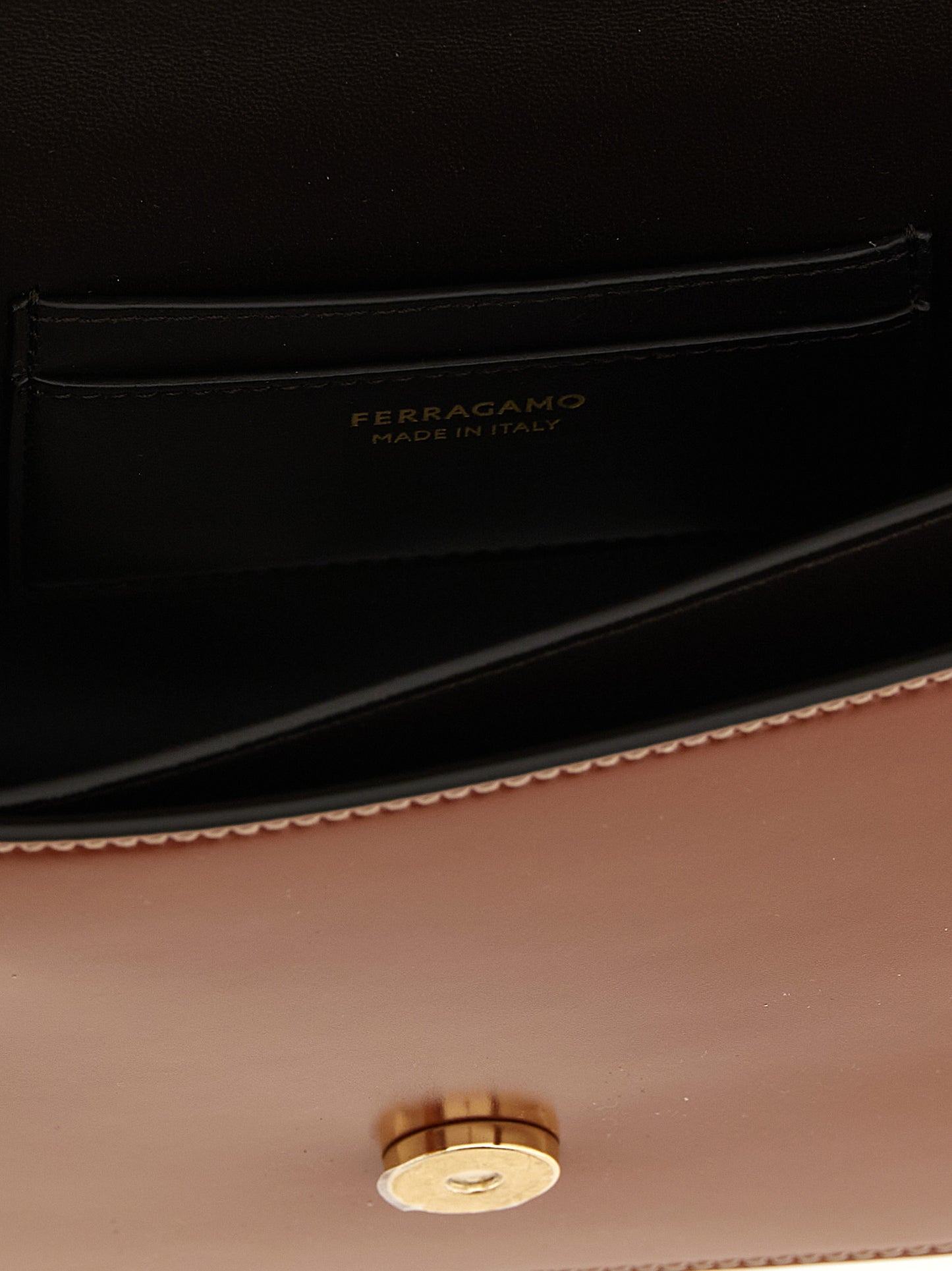 Ferragamo Women 'Double Gancini' Closure Shoulder Bag FERRAGAMO
