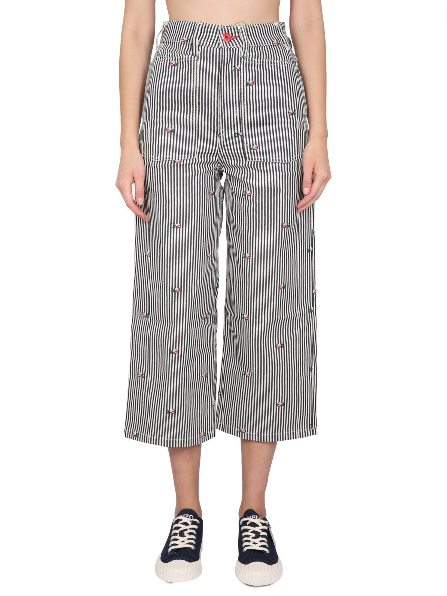 Kenzo Women Cropped Fit Jeans KENZO