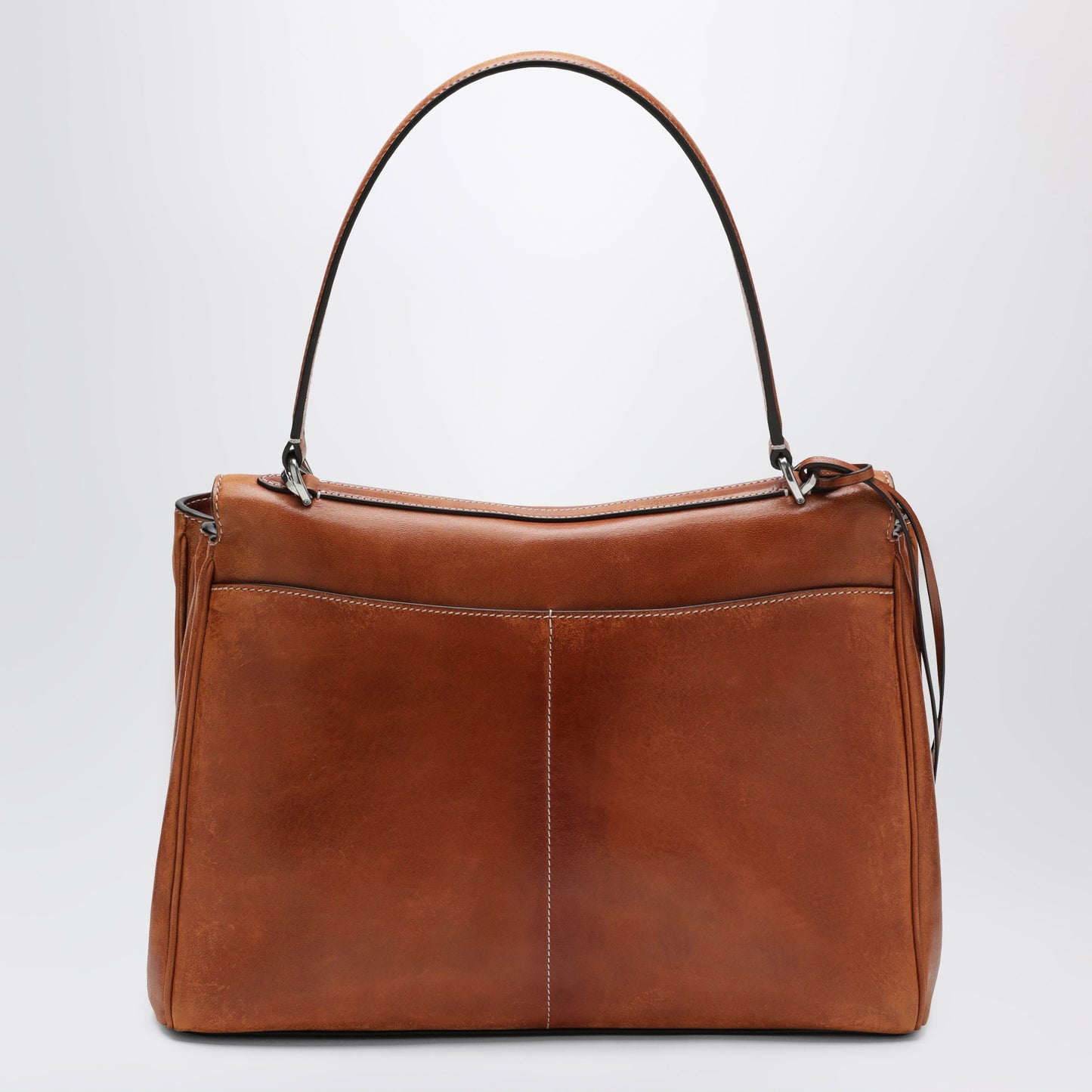Balenciaga Rodeo Medium Bag In Vegetable-Tanned Lambskin Tan Women BALENCIAGA